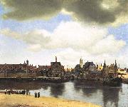Johannes Vermeer View of Delft, France oil painting artist